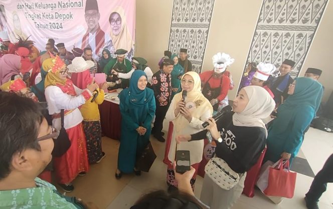 
 Emak-emak Depok Antusias Ikut Lomba Masak NET di Harganas