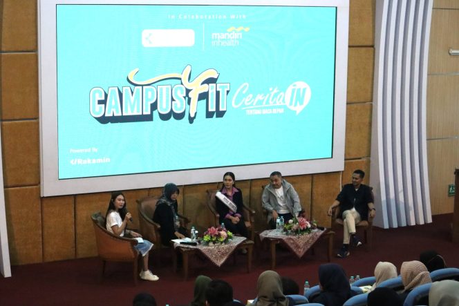 
 Putri Indonesia 2022 Sambangi Poltekes Kemenkes Semarang untuk Berbagi Cerita Lewat Mandiri Inhealth Campus Fit